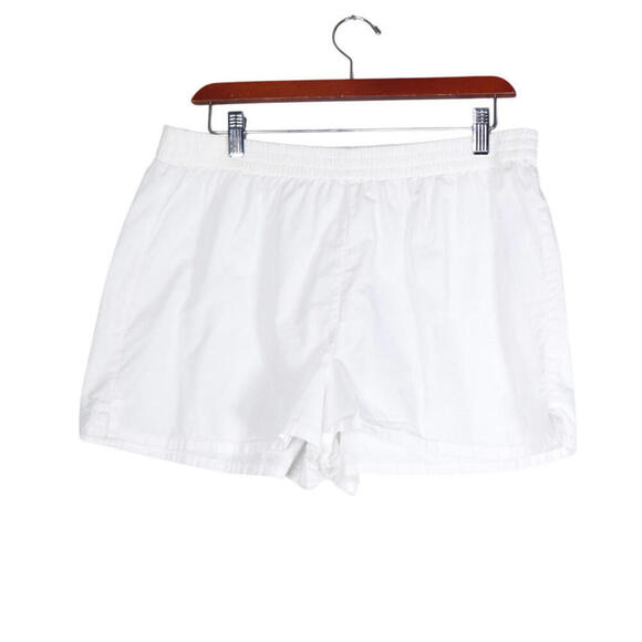 Sunday Best Aritzia Womens Large White Eva 3 Inch Cotton Poplin Shorts Sun-deh - Picture 8 of 15